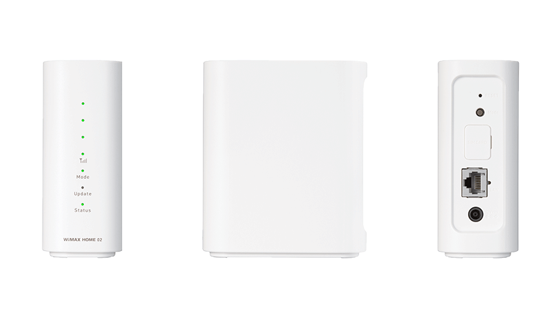 WiMAX HOME 02の端末を表している画像